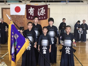 H29　雄武祭（荒木旗　優勝旗メンバー）